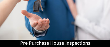 Pre purchase house inspections